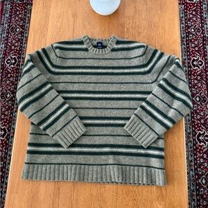 Vintage c2003 GAP Men’s XXL (fits like XL) 100% Lamb’s Wool Sweater Crewneck